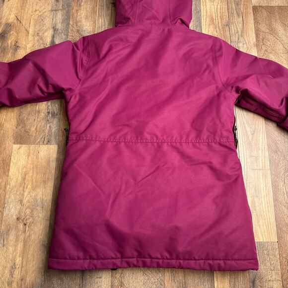 Volcom So Minty Insulated Snow Jacket Girl's Large Pink Snowboarding Hiking Ski - Picture 5 of 14